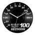 Autós szülinapi bakelit óra - 100 felett