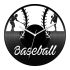 Baseball bakelit óra