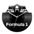 Formula 1 bakelit óra