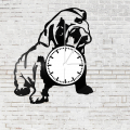 Bakelit óra - Angol Bulldog