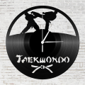 Bakelit falióra - Taekwondo