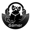 Gamer bakelit óra